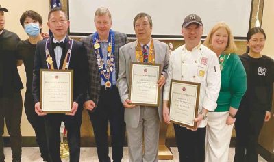 P3: Ceremony of awarding membership of the Royal International Gourmet Association of France